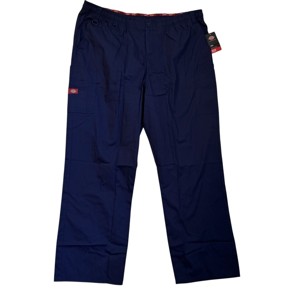 Dickies Scrub Pants Men 2XL Navy Blue EDS Signature Cargo Medical 81006